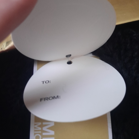 New Michael Kors Chocolate Brown Scarf and Hat Set NWT - Picture 7 of 7